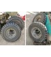 Thay lốp 600-9 Dunlop, 700-12 Phoenix cho xe nâng Sumitomo 2.5 tấn 11FD25PAXi98D tại Thanh Sơn Phú Thọ